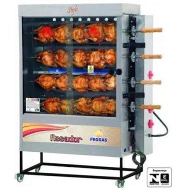 Imagem de Forno Rotativo Espeto Garfo T Progás Pr623t 20 Frangos, Bivolt