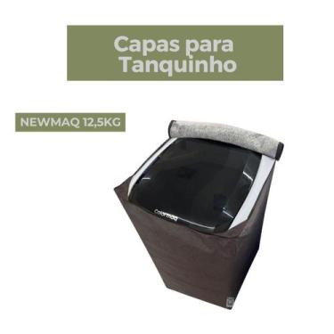 Imagem de Capa para tanquinho semi automático newmaq 12,5kg impermeável flex - C