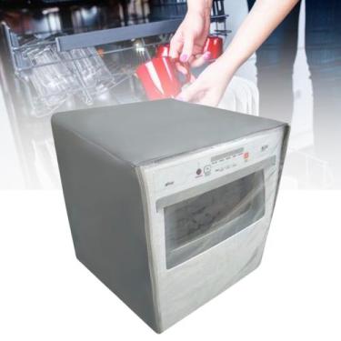 Imagem de Capa para lava louças brastemp 8 serviços transparente - Clean Capas ,