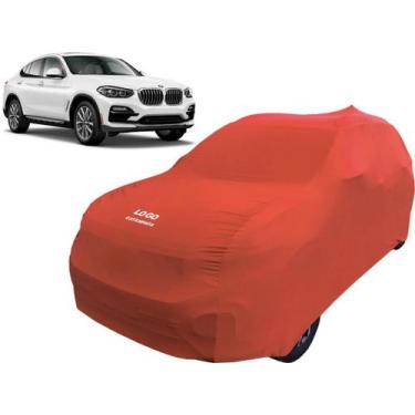 Imagem de Capa Para Carro Bmw X4 Proteção Contra Riscos - Mz, Vermelha