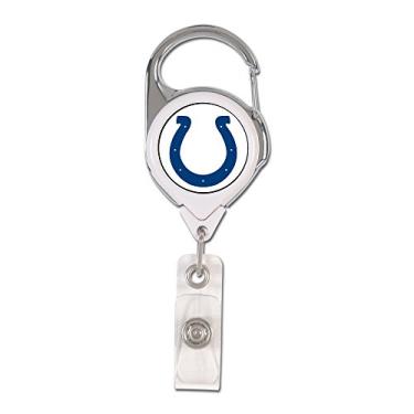 Imagem de Porta-crachá premium retrátil NFL Indianapolis Colts, cor do time, tamanho único