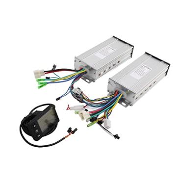 Imagem de Tela Lcd do Controlador Sem Escova, Tela Lcd do Controlador do Motor Sem Escova de 1000w para Scooter Elétrica de Bicicleta Elétrica