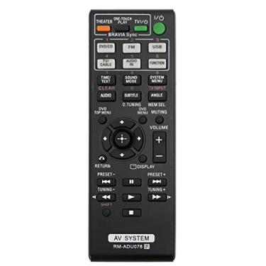 Imagem de Controle remoto de substituição RM-ADU078 RMADU078 compatível com o sistema de home theater Sony DVD DAV-DZ175 DAV-DZ170 DAV-DZ171 SS-TS102 SS-CT101 SS-WS101 SS-WS102 DAVDZ175 DAVDZ111 70 DAVS DZ171
