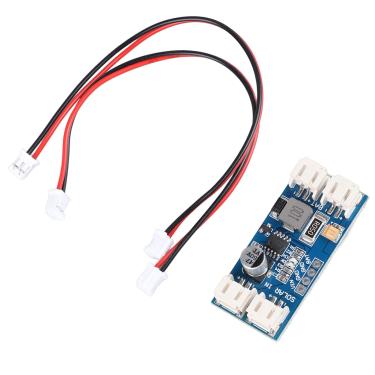 Imagem de Placa Controladora de Carga Solar, 12V Lipo Bateria Eficiente 3,7V 4,2V Painel Solar Módulo de Controle Regulador com Cabos
