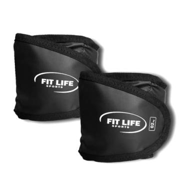 Imagem de Par Caneleira Tornozeleira de Peso 2kg, Fit Life Sports