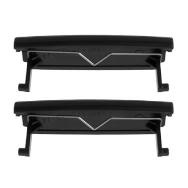 Imagem de SING F LTD 2 peças de clipe de trava de tampa de apoio de braço para console central de carro compatível com Audi A3 8P 2003-2012 OE 8P0864245P 70 x 19,2 mm, acessórios de carro preto