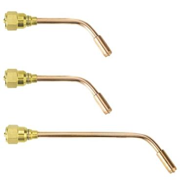 Imagem de SÜA - Ponta de aquecimento oxi-acetileno Rosebud série MFA-J compatível com lanternas Victor Ligth Duty da série "J" - Tamanhos #2, #4 e #6 (pacote com 3)