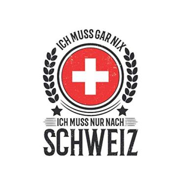 Imagem de Schweiz Reise Notizbuch: Schweiz Urlaub Reise Geschenk / 6x9 Zoll / 120 gepunktete Seiten