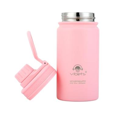 Imagem de Garrafa térmica inox 415 ml FIT ROSA Vibets®