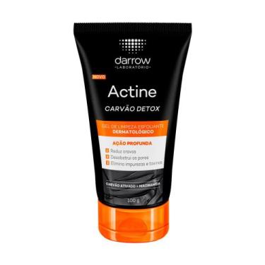 Imagem de Gel de Limpeza Esfoliante Actine Carvão Detox Darrow 100g