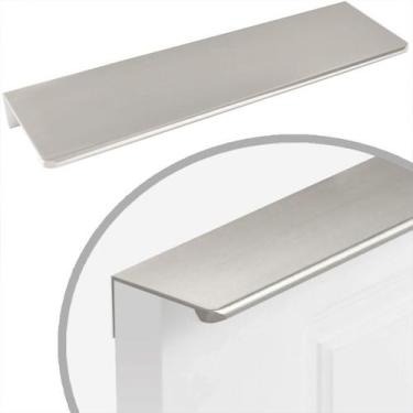 Imagem de 10x Puxador Perfil Slim Alumín Gaveta Armário Cozinha 160mm - Maxima M