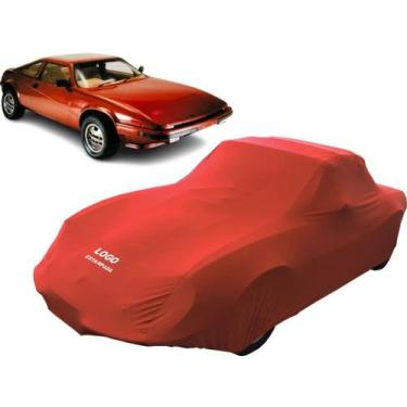 Imagem de Capa Para Cobrir Tecido Carro Miura Targa Esportivo - Mz, Vermelha
