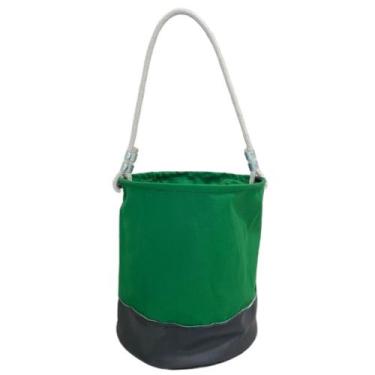 Imagem de Balde Em Lona Para Ferramentas Fundo de Couro - GG BAG