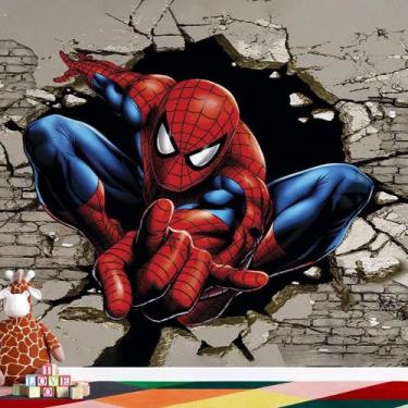 Imagem de Papel de Parede Infantil Homem Aranha AL 03 - AloPapers, 2,00m de larg