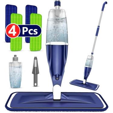 Imagem de Spray Mop EXEGO Microfibra - Para Pisos Úmidos e Secos - com 4 Almofad