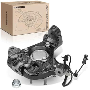 Imagem de A-Premium Conjunto de junta de direção dianteira e cubo de rolamento de roda compatível com Chevrolet Silverado 1500, Tahoe, Suburban, Avalanche e GMC Sierra, Yukon XL e Cadillac Escalade, lado