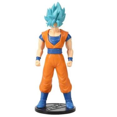 Imagem de Boneco Goku Super Sayan Blue Dragon Ball Flash - Bandai - Fun