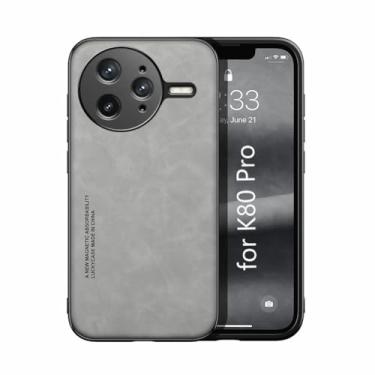 Imagem de Kepuch Silklike Capa para Xiaomi K80 Pro - Case Placa de Metal Embutida - Cinza