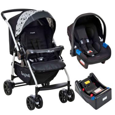 Imagem de Kit Travel System Rio K Astratto com Bebê Conforto e Base