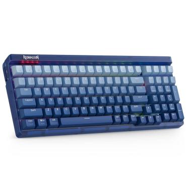 Imagem de Teclado Redragon K656 pro Wireless rgb de 100 teclas mecânico