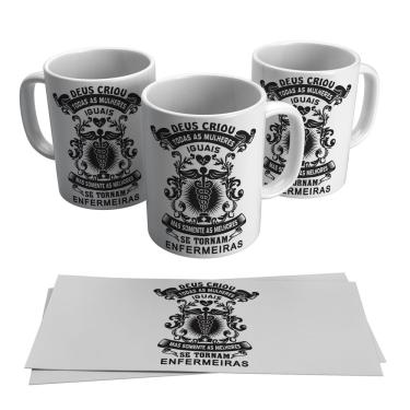 Imagem de Caneca Enfermeira Formatura Enfermagem 325ml