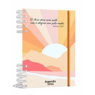 Imagem de Agenda Gospel Cristã 2024  - novo dia - A5 2024 - Um Versículo em Todo