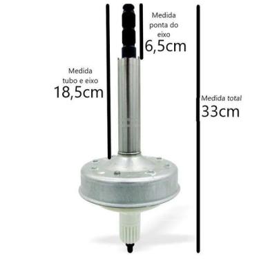 Imagem de Mecanismo alado eixo curto lavadora brastemp consul