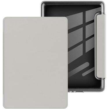 Imagem de Yzlvigrous Capa para 6 Polegadas Kindle 11ª Geração 2024/2022, Capa Ultra FLIM com Sono Automático e Despertar, Modelo Compatível com TPU Suave e Transparente: RS23CV/C2V2L3