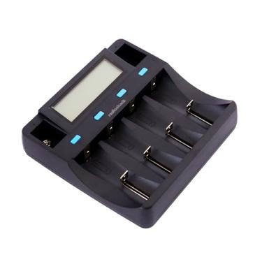 Imagem de RadioShack Carregador de bateria inteligente universal com visor digital