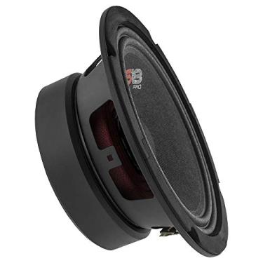 Imagem de DS18 Alto-falante PRO-GM6 – 6,5 polegadas, médio, cesta de aço preto, 480 W máximo, 140 W RMS, 8 Ohms – Alto-falantes de alcance médio de qualidade premium para áudio de carro ou caminhão sistema de som estéreo (1 alto-falante)
