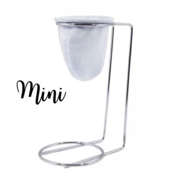 Imagem de Mini Coador de Café de Pano Individual Chá Suporte Mariquinha - oem