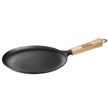 Imagem de Frigideira Rasa De Ferro Panquequeira 24 Cm Panela Mineira