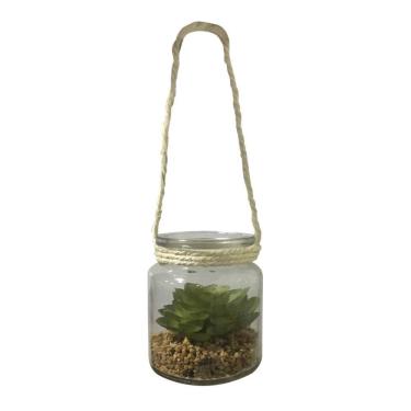 Imagem de Vaso Suculenta de Pendurar com Vaso 11cm