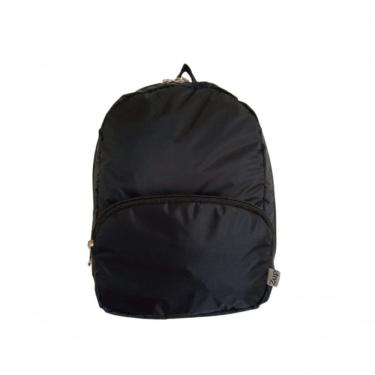 Imagem de Mochila Feminina de Nylon Emborrachado Impermeavel Zup Preto
