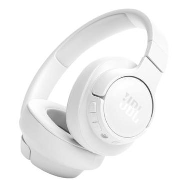 Imagem de Fone De Ouvido Bluetooth Sem Fio JBL Tune 720BT Dobrável - Branco