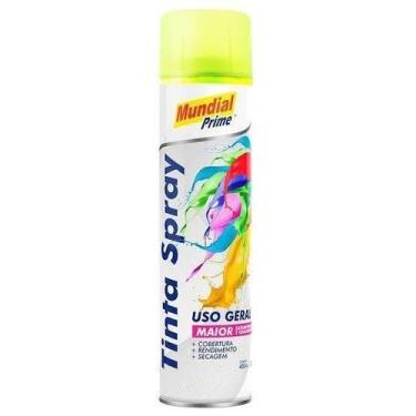 Imagem de Tinta spray 400ml mundial prime luminosa verde - AEROFLEX