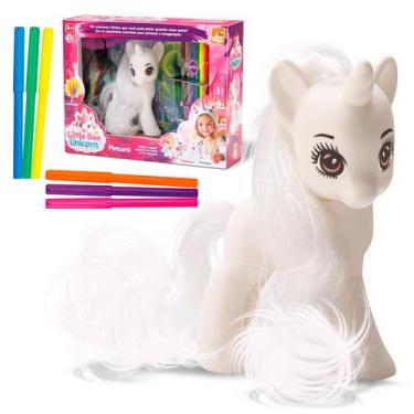 Imagem de Pintura Divertida Little Unicórnio Brinquedo Lavável Para Crianças Com