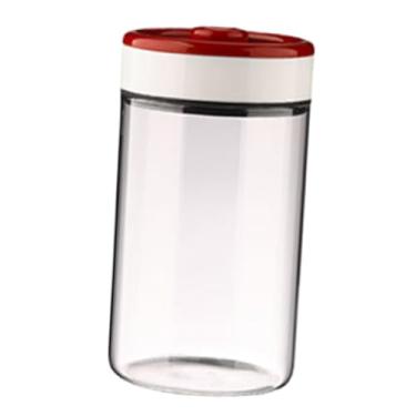 Imagem de Ｂｅｓｇａ Recipiente de grãos de café, jarra selada, recipiente de vidro hermético para chá, tanque de armazenamento transparente multiuso, de alimentos para, M
