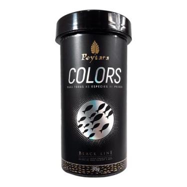 Imagem de Ração Poytara Colors Black Line Para Peixes 95g