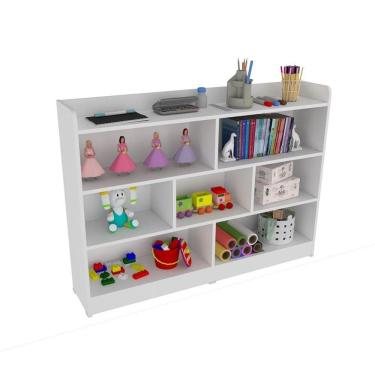 Imagem de Estante Organizadora Infantil De Brinquedos Poly 100% Mdf