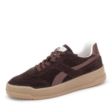 Imagem de Tenis Lia Line Casual Conforto Camurça Holly Feminino-Feminino