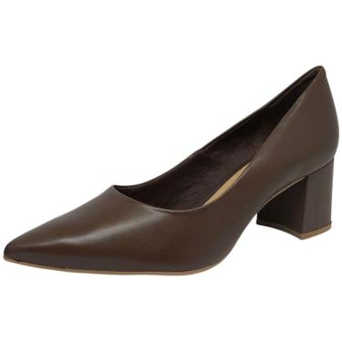 Imagem de Sapato Feminino Salto Bloco Elegante Conforto Bottero