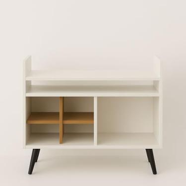 Imagem de Aparador Zeus Moderno Off White com Visual Versátil e Design Atual