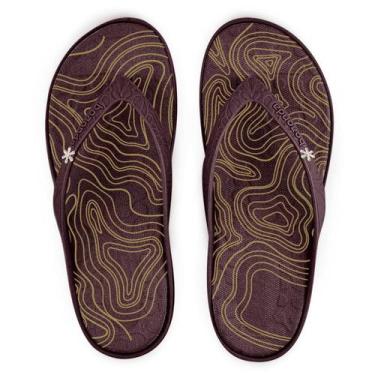 Imagem de Chinelo Feminino Boaonda Lily 1319-100 Semi Ortopédico Preto Gold