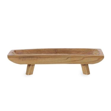 Imagem de Centro de mesa em madeira marrom mart 52,5CM