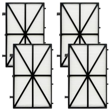 Imagem de MTRSOCHO Painéis de filtro ultrafinos compatíveis com Dolphin Nautilus CC Plus, Nautilus CC Supreme, M400, M500, filtro de limpador de piscina robótico peça de substituição #9991432-R4, 4 pacotes