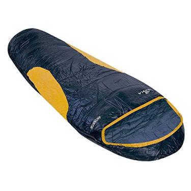 Imagem de ntk, Saco de Dormir Tipo Sarcófago Antartik, com Faixa de Temperatura entre -7°C à 3°C, com Capuz Curvo e Bolsa de Compactadora, Preto com Laranja