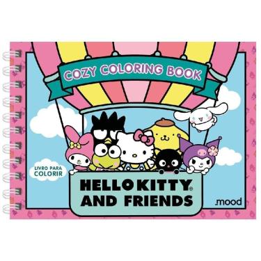 Imagem de Hello Kitty And Friends Cozy Coloring Book - Ciranda Cultural