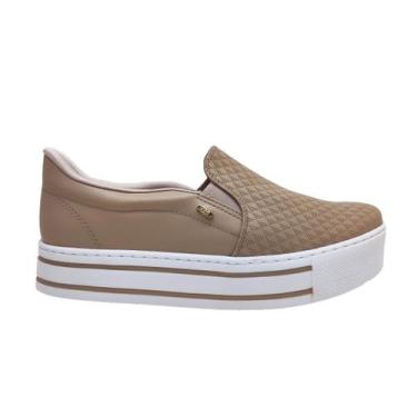 Imagem de Tênis Casual Slip On Feminino Via Marte 010023-01, Nude, 37
