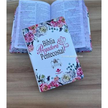 Imagem de Bíblia de Estudos Pregadora Pentecostal média - central